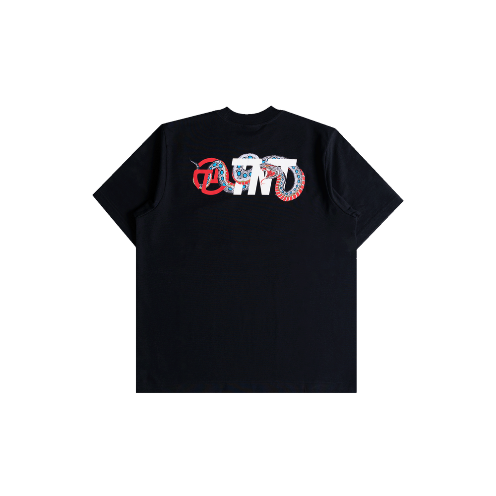 Snake Logo Tee (Black)