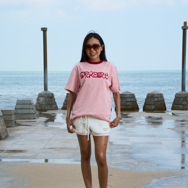 Scribble Logo Tee (Red)