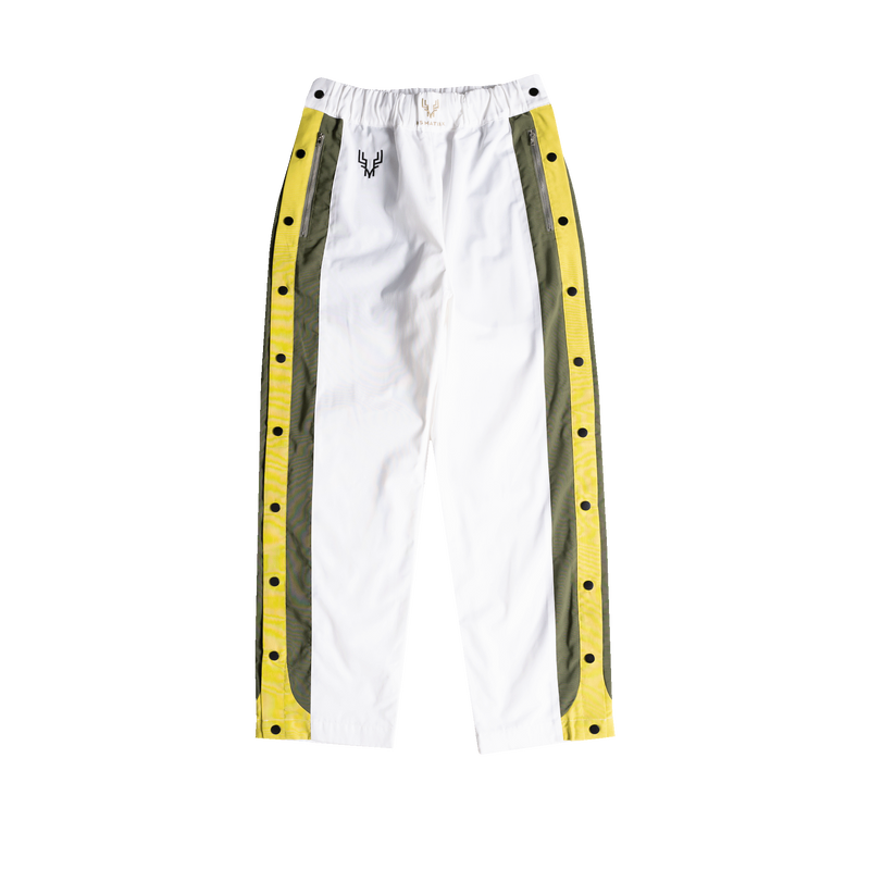 NS Matrix Track Pants (White)