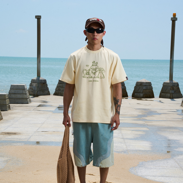 Rowdy Tee (Beige)
