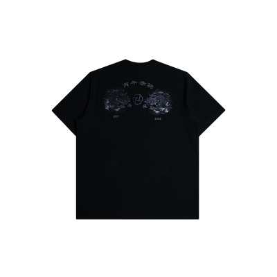 Mini Flame Horse Tee (Black)