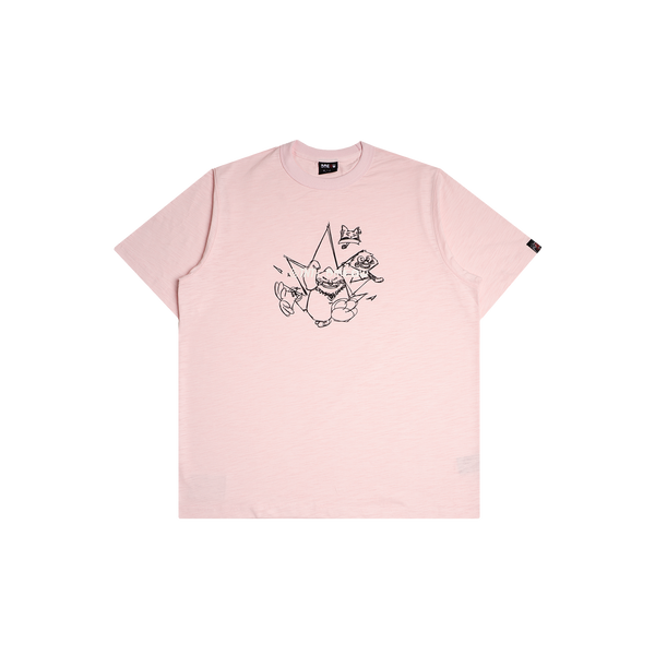 Infamous Logo Tee (Pink)