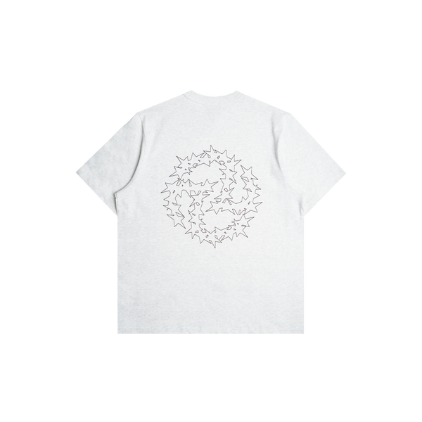 Spiky Logo Tee (Grey)
