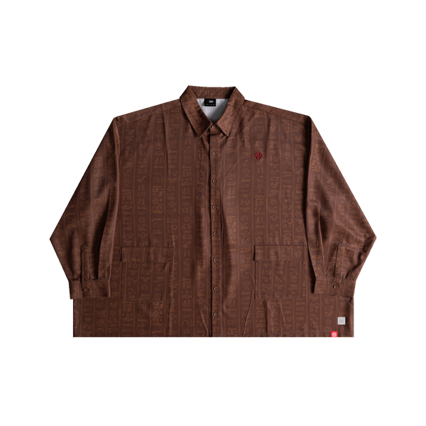Ancient Long Sleeve Shirt (Brown)