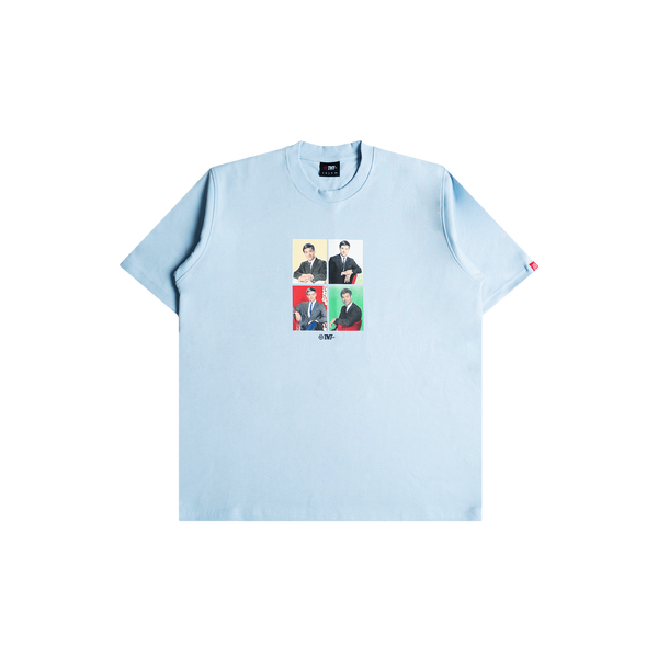 Man In Suit Tee (Light Blue)