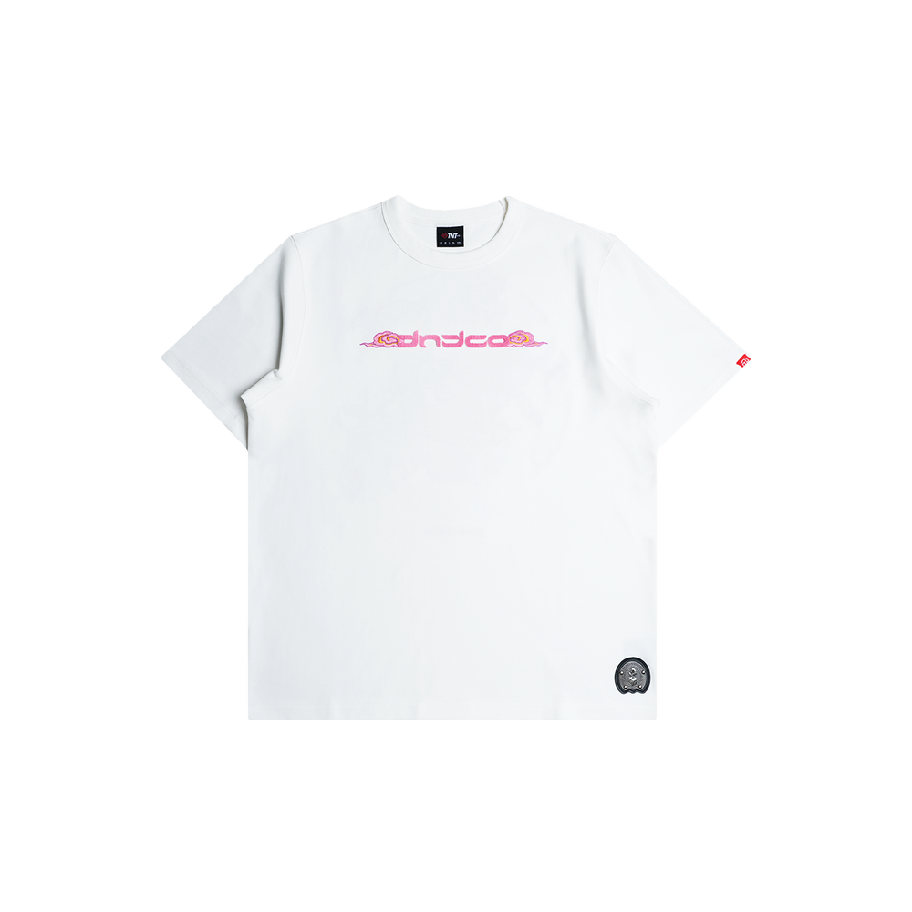 Tibetan Pink Horse Tee (White)