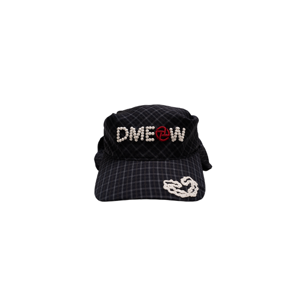 Studded Logo Cap (Black)
