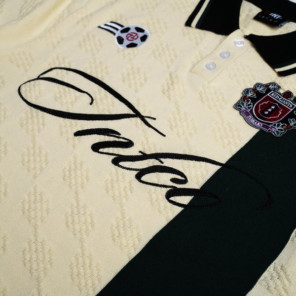 TNTCO x SFC Polo Jersey (Beige/Green)