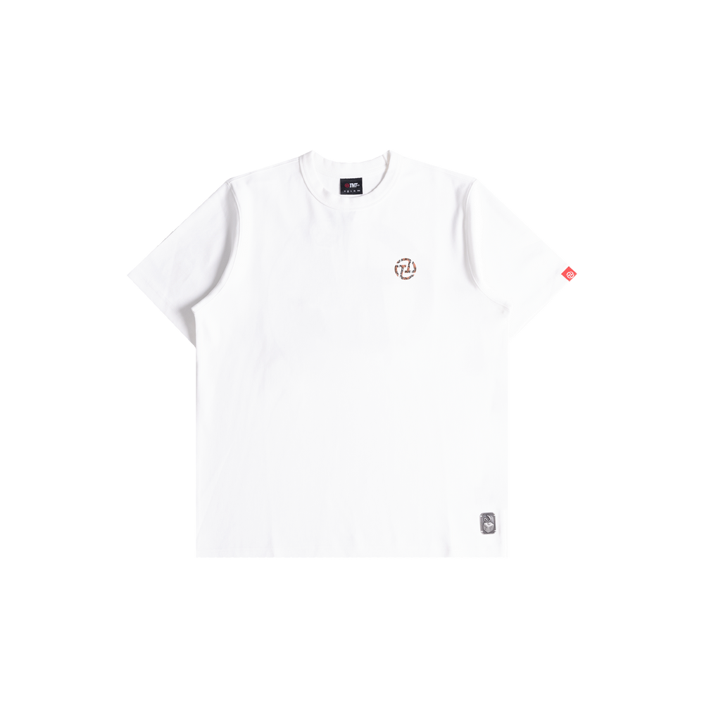 Snakeskin Logo Tee (White)