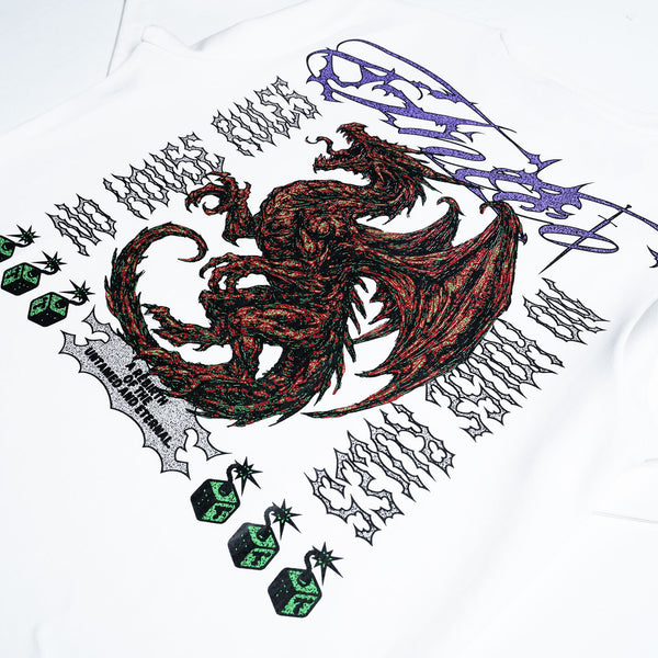 Dragon Logo Tee (White)