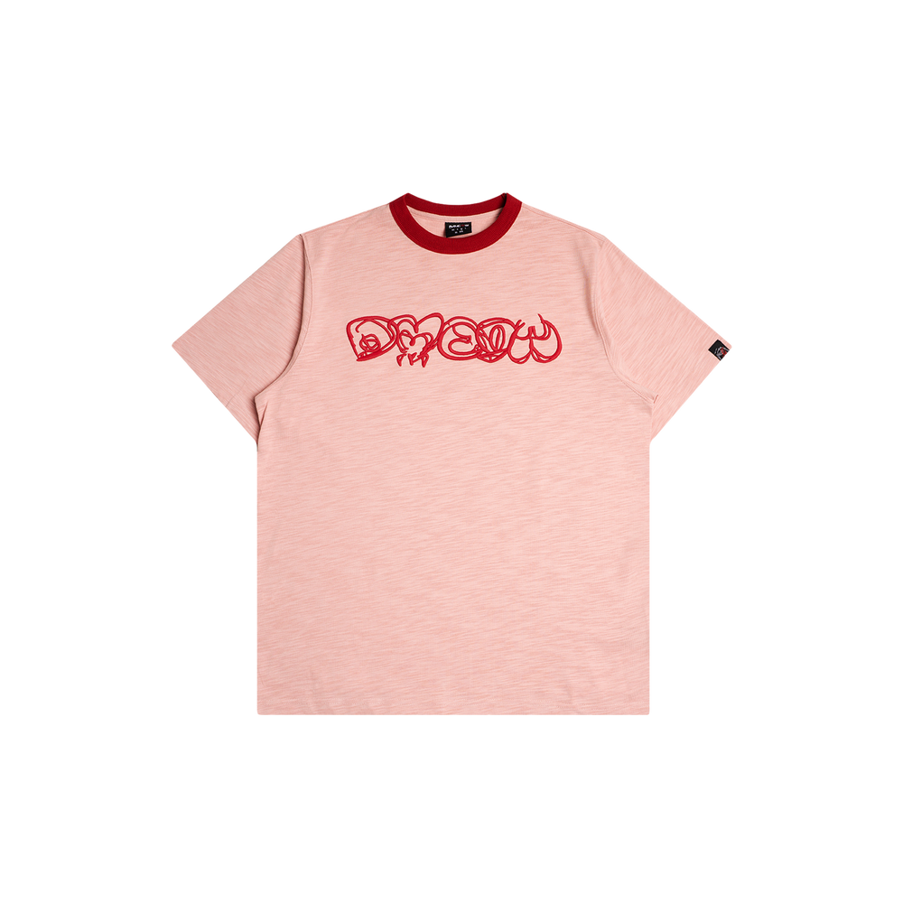 Scribble Logo Tee (Red) – TNTCO