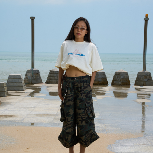 Thugs Logo Tee (Beige)