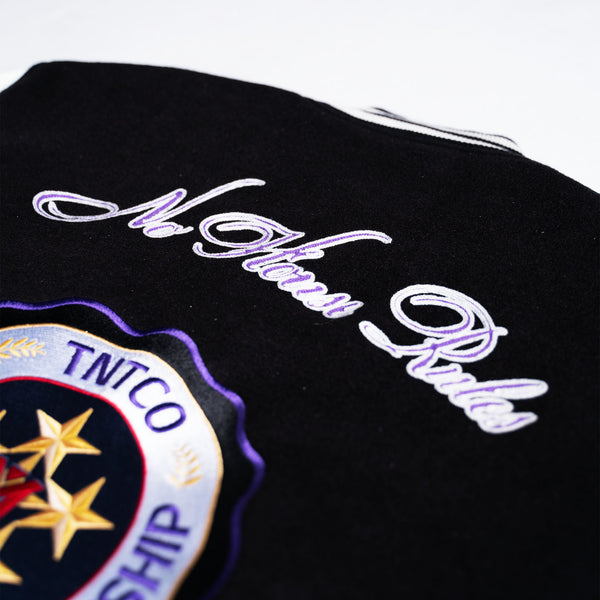 Champion Varsity Jacket (Black)