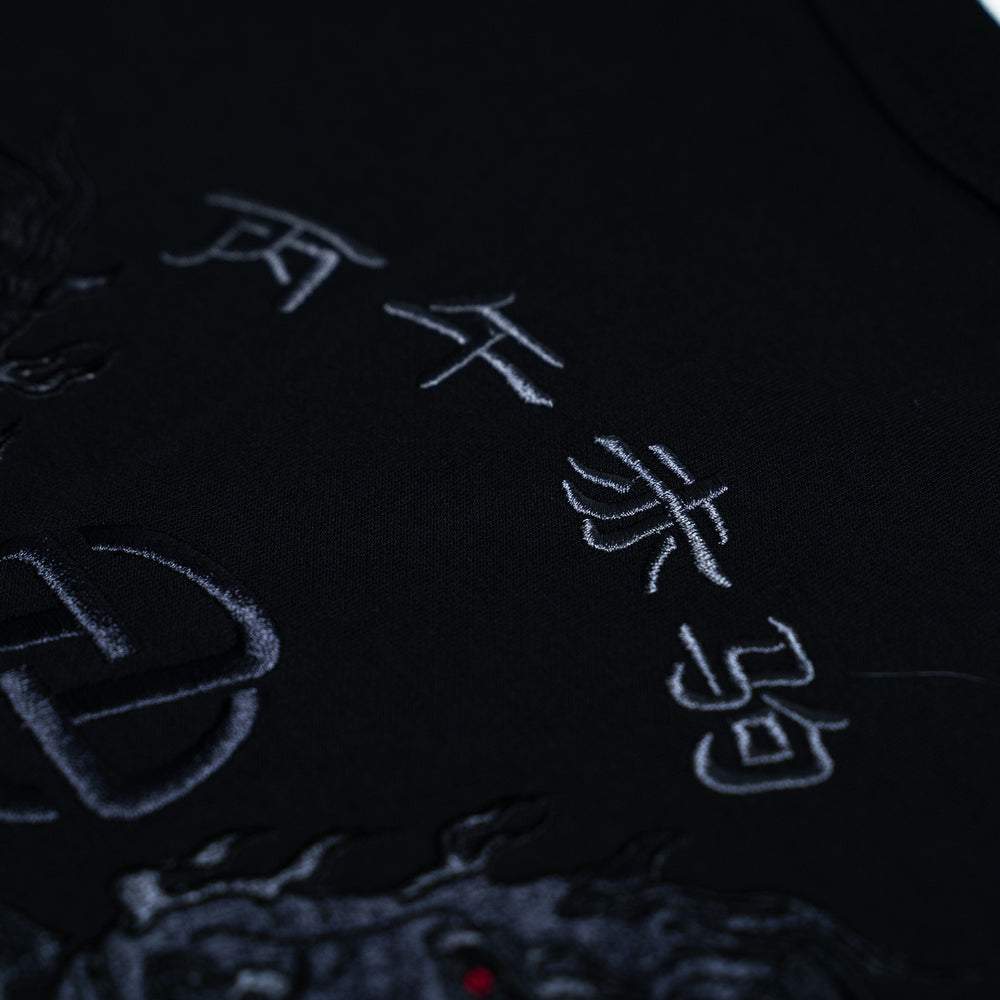 Mini Flame Horse Tee (Black)