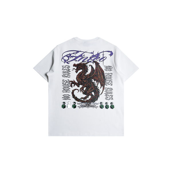 Dragon Logo Tee (White)