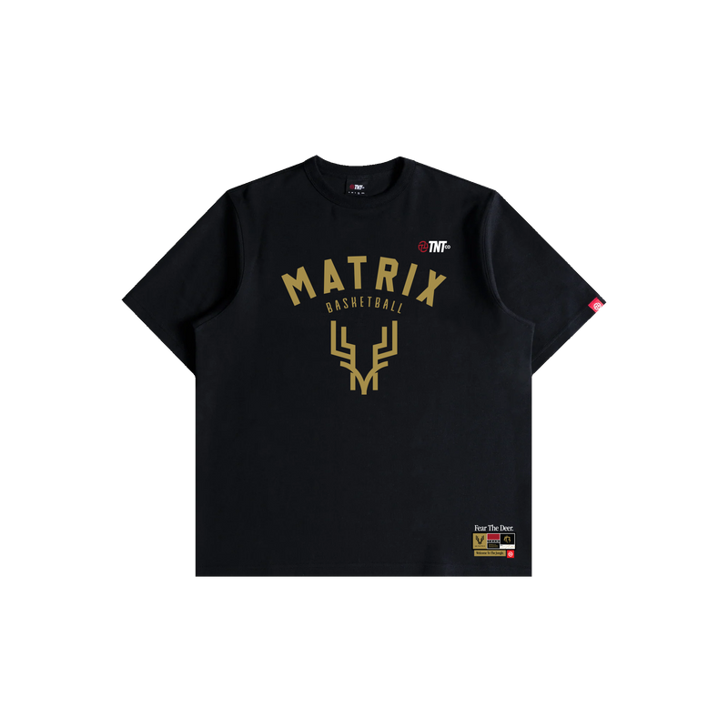 NS Matrix Gold Tee (Black)