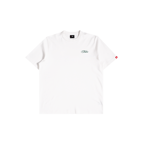Berseri Tee (White/Dark Green)