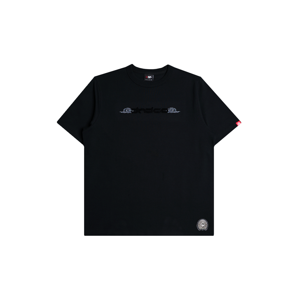 Tibetan Horse Tee (Black on Black)