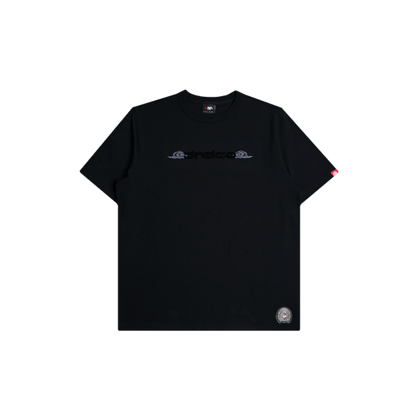 Tibetan Horse Tee (Black on Black)