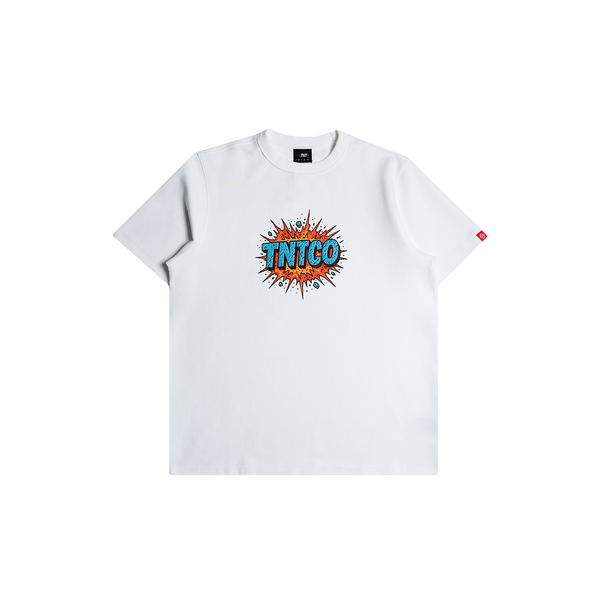 Burst Logo Tee (White)