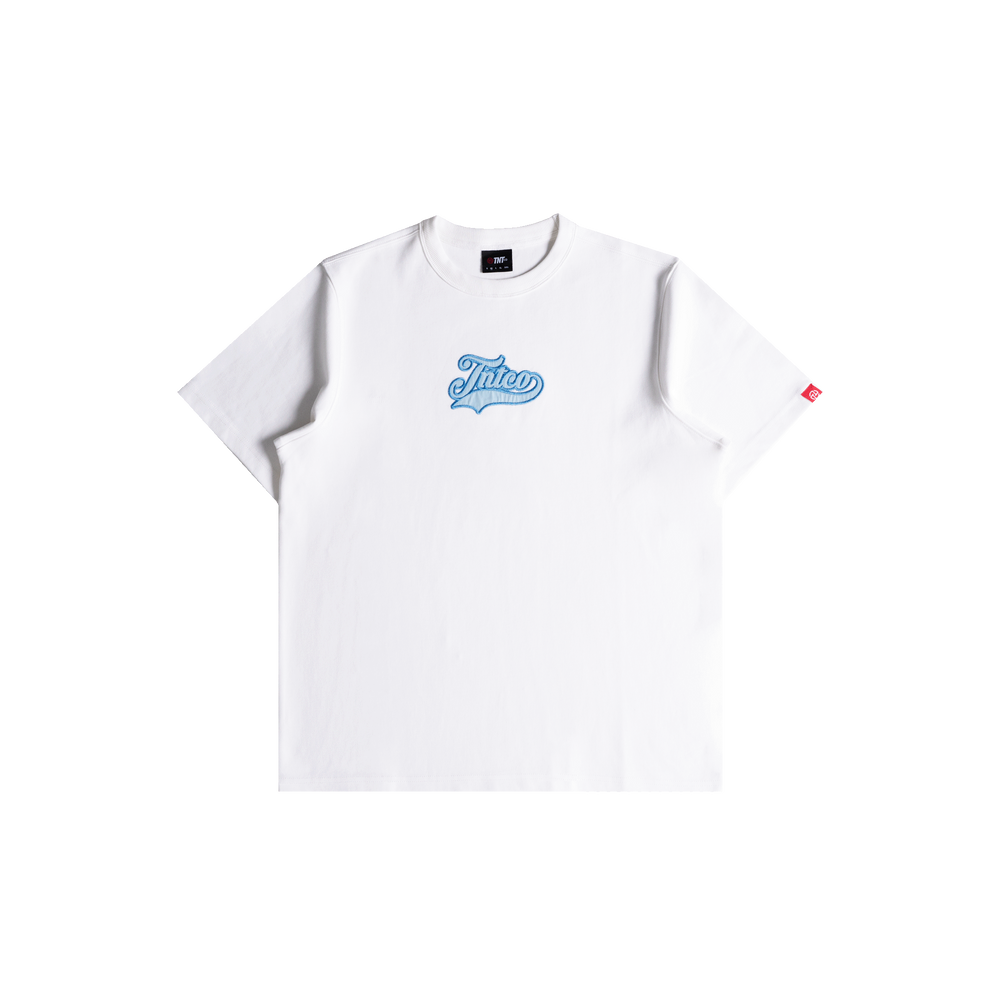 BB Logo Tee (White/Blue)