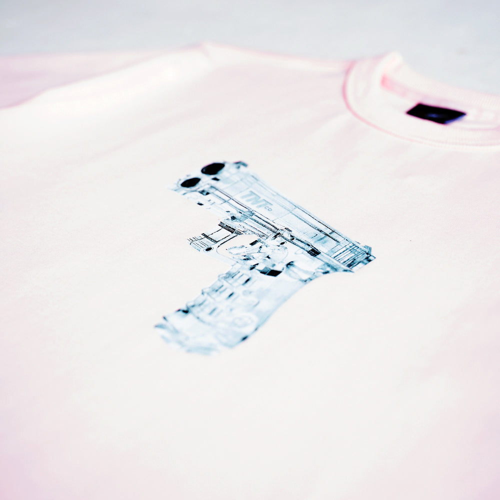 Pistol Tee (Pink)
