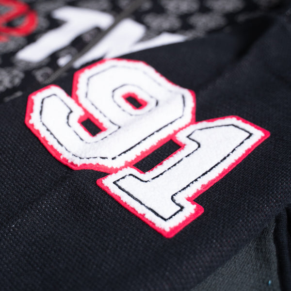Racing Knitwear Jacket (Black)