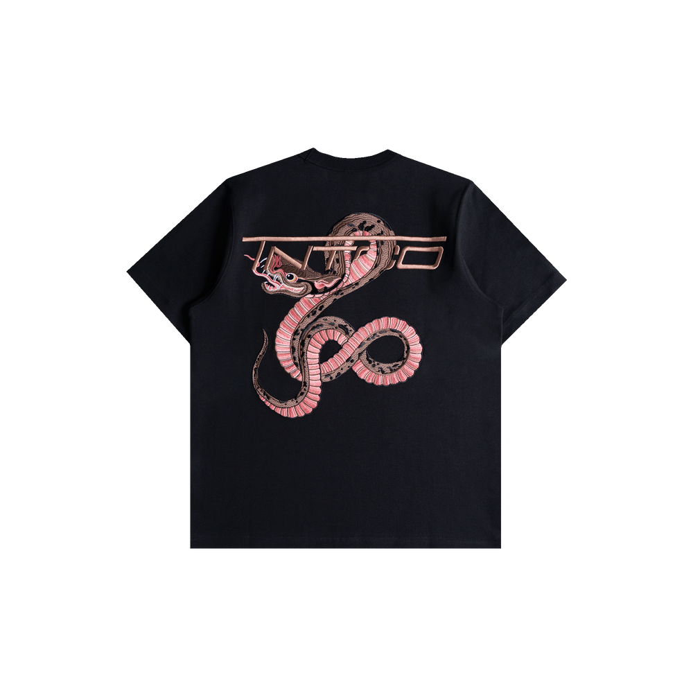 Cobra Logo Tee (Black/Red)