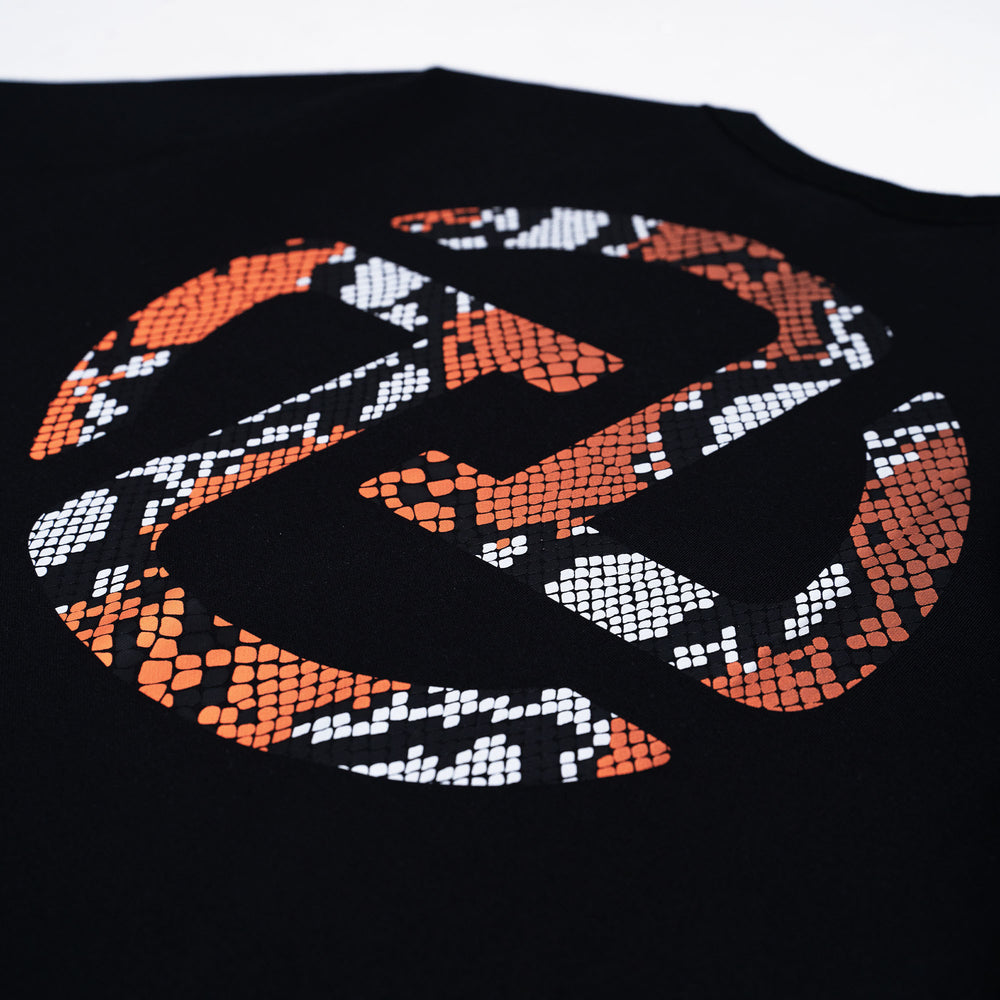 Snakeskin Logo Tee (Black)