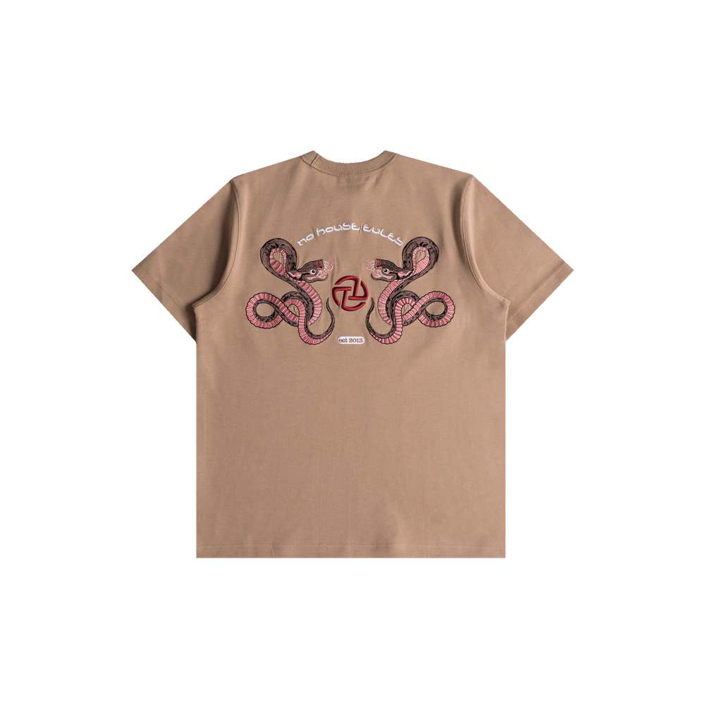 Snake NHR Tee (Brown)