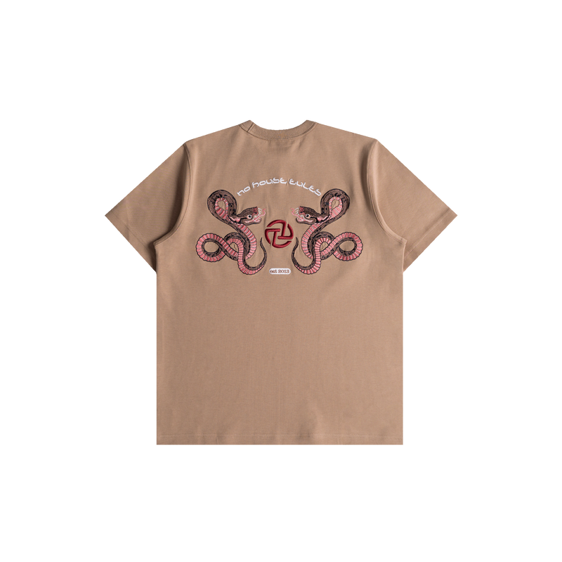 Snake NHR Tee (Brown)