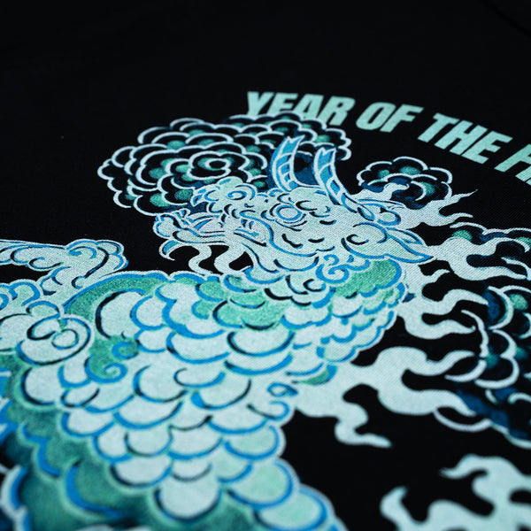 Porcelain Horse Tee (Black)