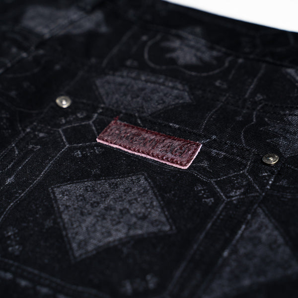 Phantaci x TNTCO Khee Uglaz Denim Jacket (Black)