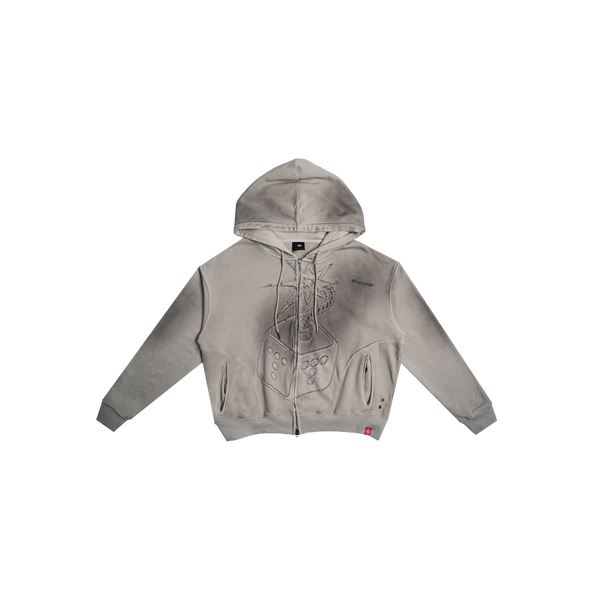 Iron Dice Hoodie (Grey)