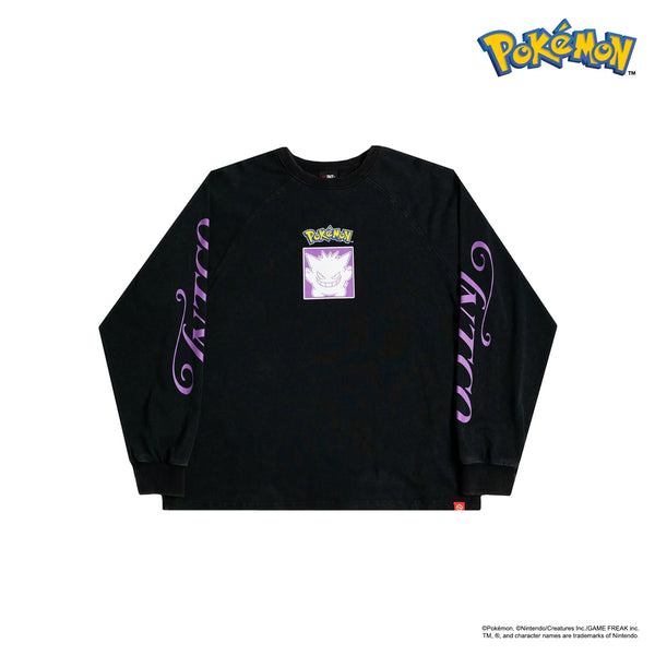 Gengar Washed L/S (Black)