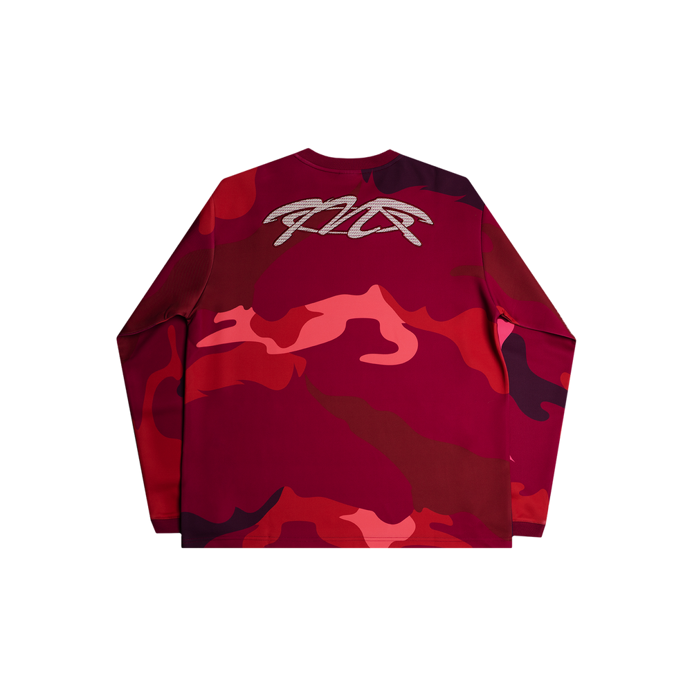 Camo Horse L/S Tee (Red Camouflage)