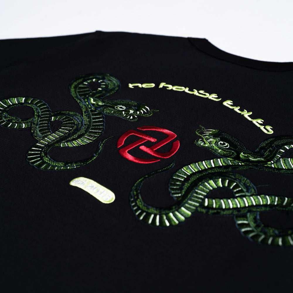 Snake NHR Tee (Black/Green)