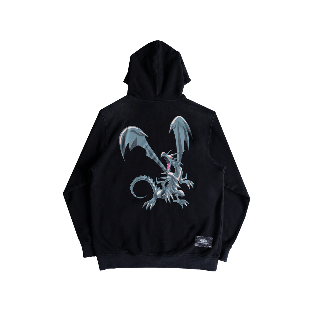 Red Eyes Washed Hoodie (Black)