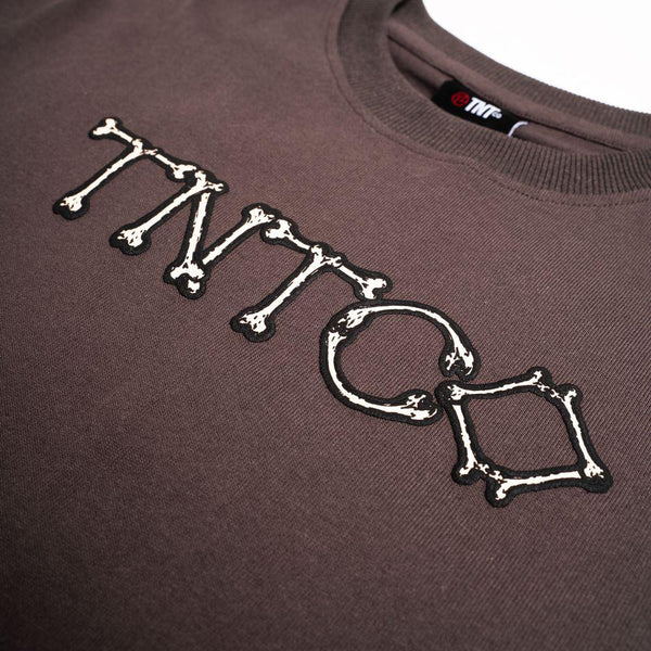 Skeleton Logo Tee (Dark Grey)