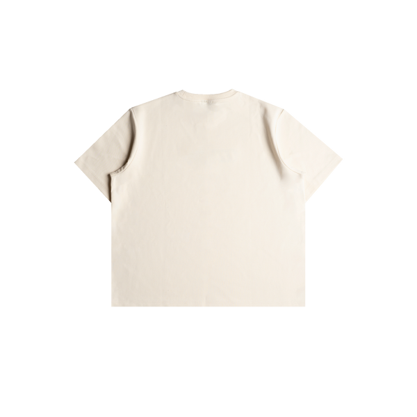 Emblem Tee (Beige)