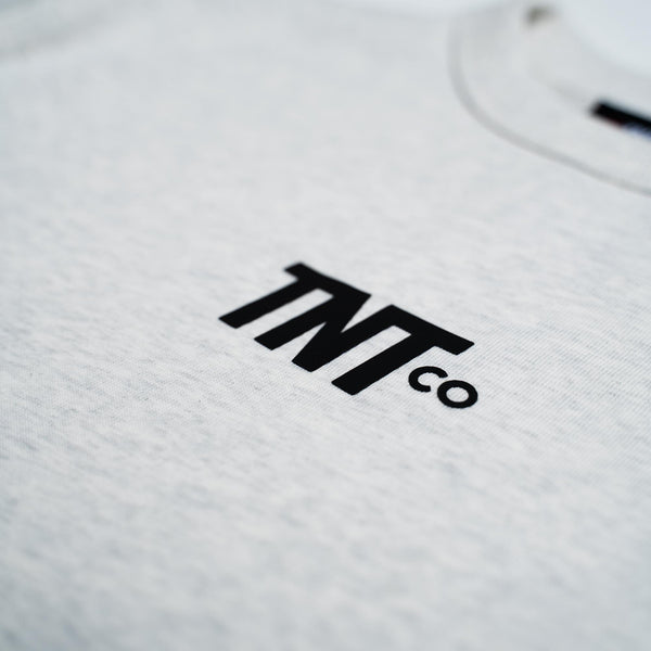 Spiky Logo Tee (Grey)