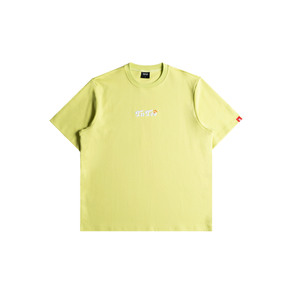 Flower Logo Tee (Mustard,Green)