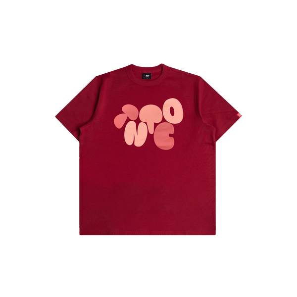 Bubble Logo Tee (Red)