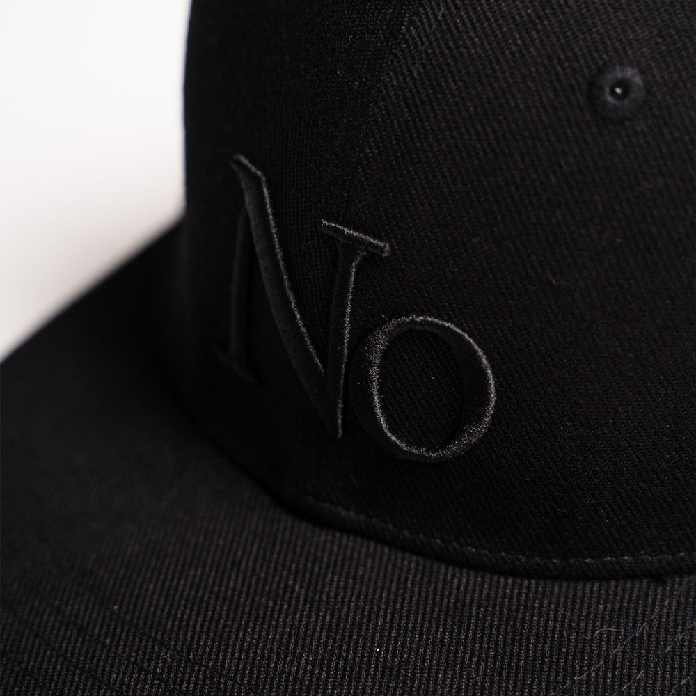 NO Snapback Cap (Black)