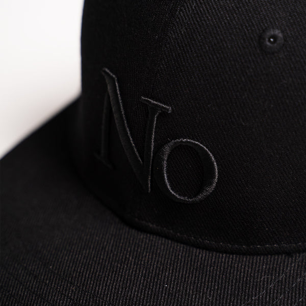 NO Snapback Cap (Black)