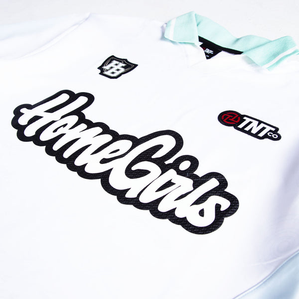 Wisdom Homegirls Jersey (White/Tiffany)