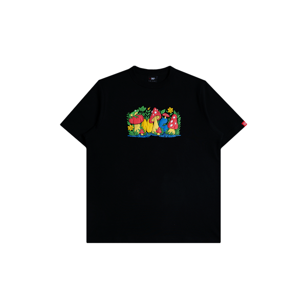 Mushroom Logo Tee (Black)
