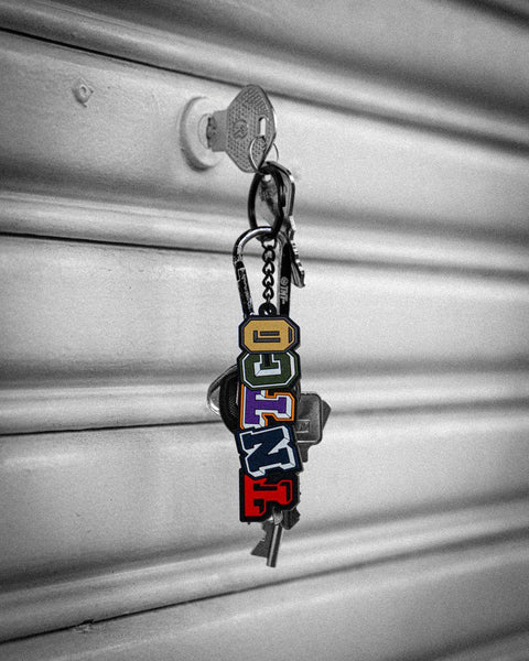Domino Keychain