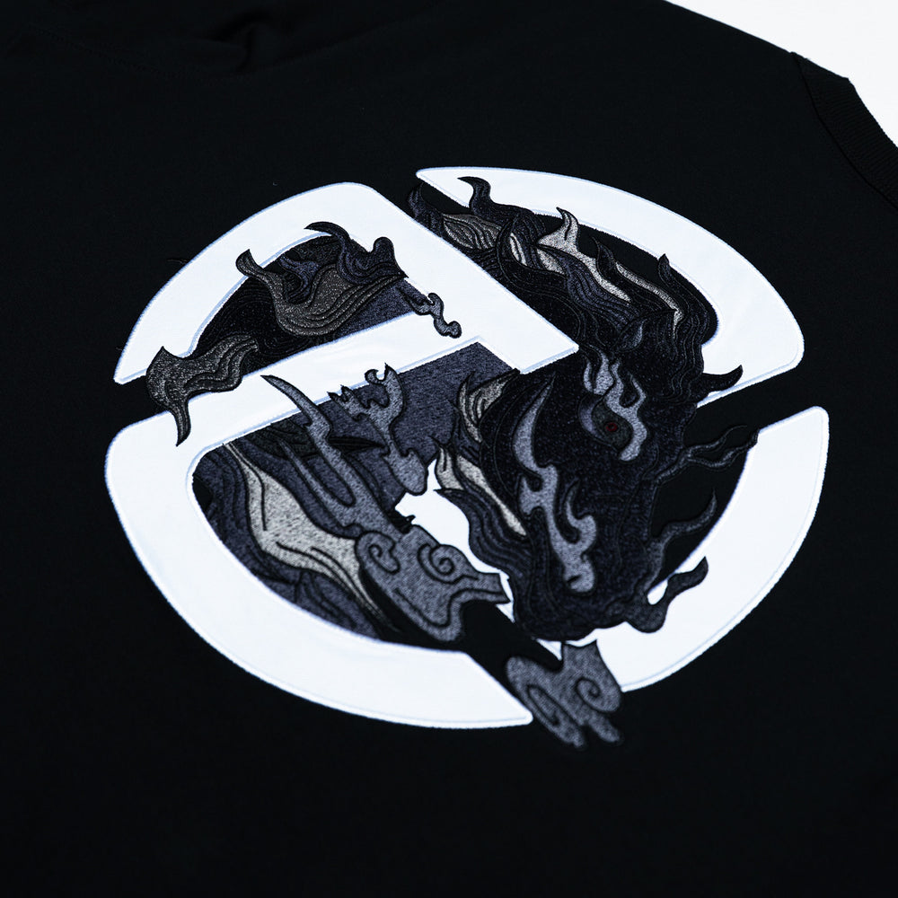Flame Horse Tee (Black)