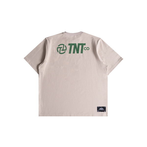Pot Of Greed Pocket Tee (Light Gray/Green)